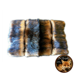 Faux Fur Throw Blanket - Bedspread - Luxurious Hand Pieced Fur - Minky Cuddle Fur Lining - by Fur Accents USA
