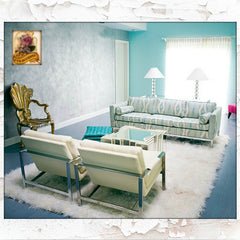 Plush Faux Fur Area Rug - Luxury Fur Thick Shaggy Sheepskin - Faux Fur - White - 6 Colors - Designer Throw Rug - Fur Accents USA