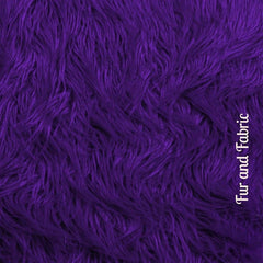 Plush Faux Fur Area Rug - Bedspread Shaggy Thick Sheepskin - Octo Multi Pelt Design Shape Throw 6 Colors Designer Art Rug by Fur Accents USA