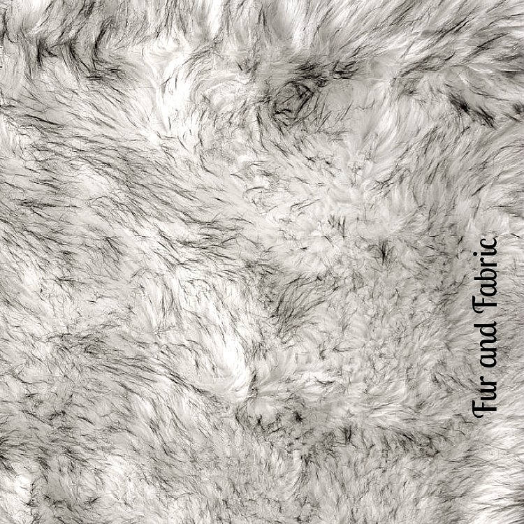 Shaggy Soft Black or Brown Tip Wolf Faux Fur DogNapper Dog Bed - Cat Mat - Reversible - Padded Plush Shag Fur Lining - Fur Accents USA