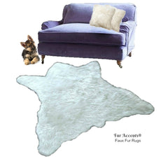 Hand Crafted Bear Skin Rug, Realistic, Faux Fur, Area Rug, Lodge Cabin, Throw Rug, Old Fashion, Rustic, Cottage Décor, Shag, Gifts for Him, Gift for For Dad, Hand Made to Order in America, Fur Accents USA