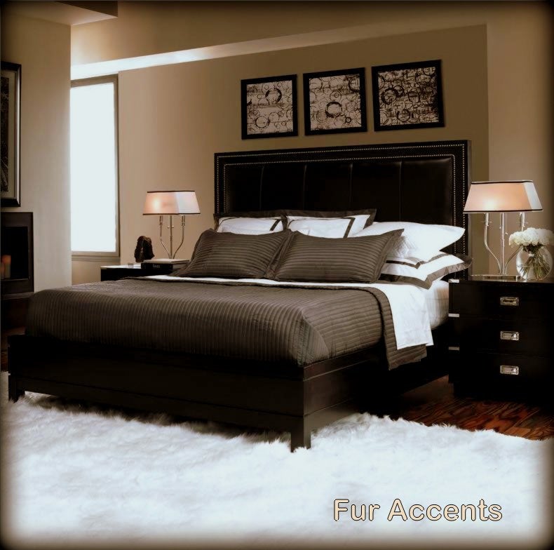Faux Fur Area Rug - Shaggy Carpet - Sheepskin - Rectangle - Designer Throw Rug - Fur Accents USA