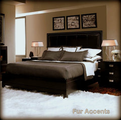 Faux Fur Area Rug - Shaggy Carpet - Sheepskin - Rectangle - Designer Throw Rug - Fur Accents USA