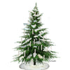 White Christmas Tree Snow Drift Ornaments,Shaggy White Faux-Snow Flake Decorations,Tree Trim,Holiday Decor Handmade Locally, Fur Accents-USA