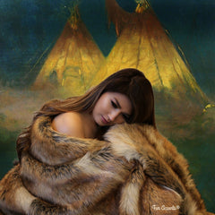 Sumptuous Faux Fur Throw Blanket, A Most Realistic Fur, Rich Red Brown and Cream Tones, Red Fox, Minky Cuddle Reverse, Bedspread, Luxury Fur, Hand Crafted, Hand Made I America by Fur Accents, USA