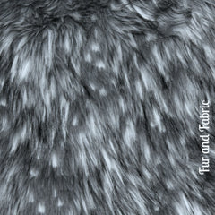 Hand Crafted Faux Fur Throw Blanket, Soft Gray Lynx, Bedspread, Comforter, Luxury Fur, Minky Cuddle Fur Lining, Hand Crafted, Handmade in America by Fur Accents US A