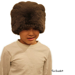 Bunny Beanie - Plush SOFT Faux Fur Hat - Fun Shaggy Rabbit Fur Hat - Designer Fashion Kids and Adults - Great Hats by Fur Accents - USA