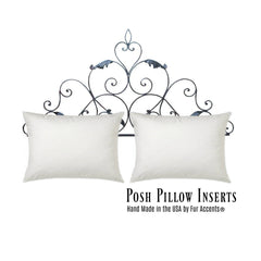 Plush Pillow Inserts - High Quality - Extra Full - Poly Fiber Pillow Pillow Stuffers - Extra Plump For Full Look -  Fur Accents USA