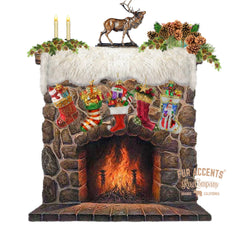 Plush Faux Fur Fireplace Mantle Scarf- Luxury Faux Fur - Dresser - Hutch - Buffet - Table Runner - Fur Accents Originals USA