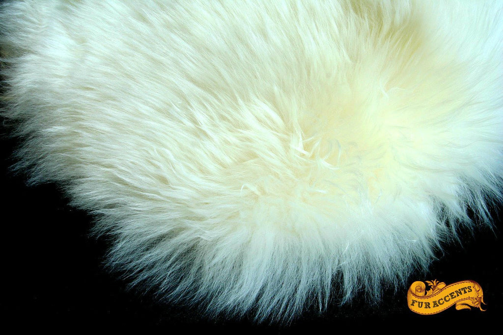 Plush Faux Fur Area Rug - Luxury Fur Thick Shaggy Sheepskin - Faux Fur - Animal Pelt Shape Designer Throw Rug - Fur Accents - USA