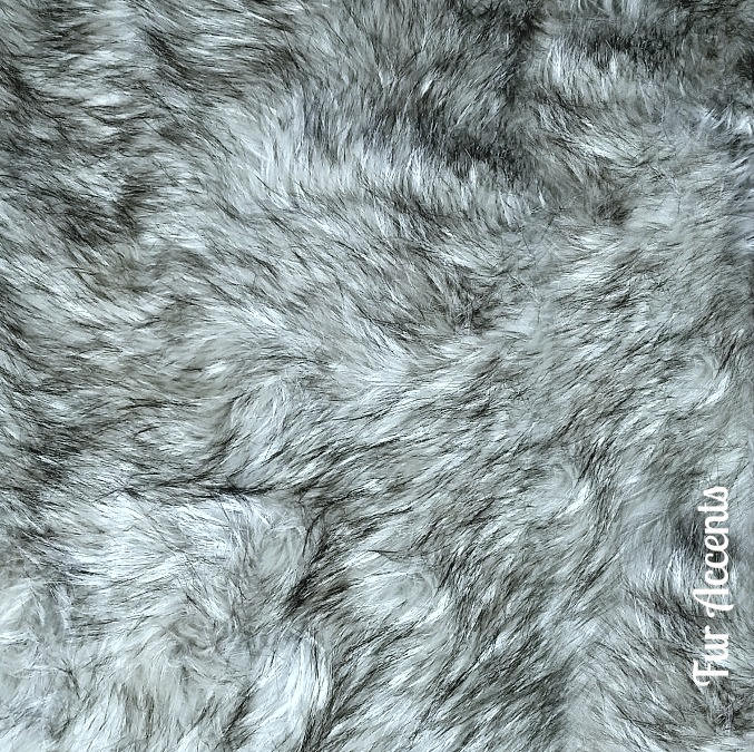 Plush Super Thick Faux Fur Throw Blanket, Bedspread - Luxury Fur - Reversible - Gray Tip Wolf - Mongolian Sheepskin - Fur Accents USA