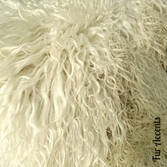 Plush Faux Fur Throw Blanket - Bedspread - Shaggy Mongolian Llama Shag - Fur Minky Cuddle Fur Lining - Fur Accents - USA