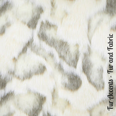 Plush Faux Fur Pillow - Sham - Cover - Exotic Gray and Off White Fox - Fur  New Sizes and Colors - Designer Throw - Toss -  Fur Accents USA