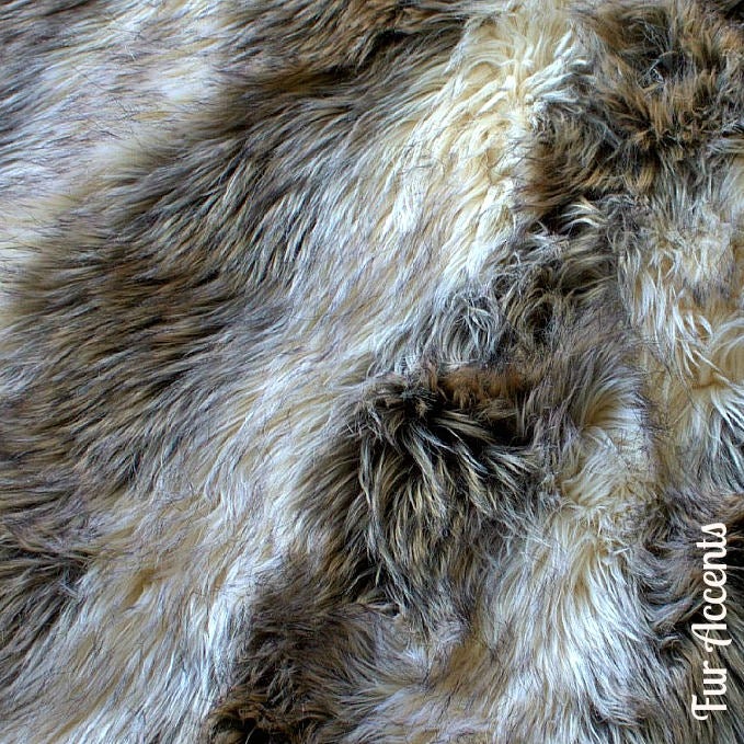 Plush Faux Fur Pillow - Sham - Cover - Exotic Gray Raccoon Stripe Fur - 3 New Sizes and Colors - Designer Throw - Toss -  Fur Accents USA
