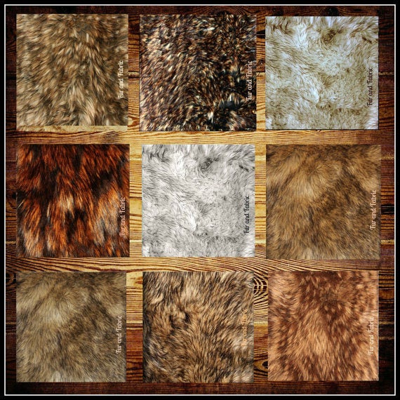 Plush Faux Fur Area Rug - Shaggy Sheepskin - Chubby Bear Design Shape - Throw 6 Colors Designer Art Rug by Fur Accents USA