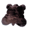 Plush Faux Fur Area Rug - Rocky  Mountain Bear Design - Pelt Shape - Shaggy Shag Sheepskin Throw 6 Colors Designer Art Rug - Fur Accents USA