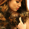 Exotic Faux Fur Scarf - Head Band - Luxurious Plush Designer Fashion Fur - Thick Wolf - Shag Boa - Fur Scarves by Fur Accents USA