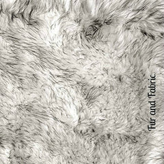 Hand Crafted Sheepskin Rug, Thick Plush Faux Fur Area Rug - Shaggy, Black Tipped Sheepskin - Multi Pelt Design - Designer Art Rug - Handmade in America by Fur Accents USA