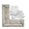 Plush Luxury Faux Fur, Sheepskin, Pelt Rug, Thick Shaggy Random Sheepskin, White, Off White, Black, Brown, Designer Carpet, Fur Accents USA