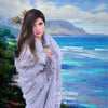 Plush  Faux Fur Throw Blanket, Bedspread, Soft, Gray Shag, Luxury Fur - Minky Cuddle Fur Lining Fur Accents USA